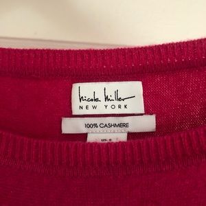 Nicole Miller cashmere sweater